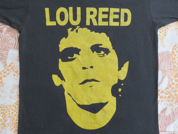 Vintage LOU REED Velvet Underground T SHIRT origin
