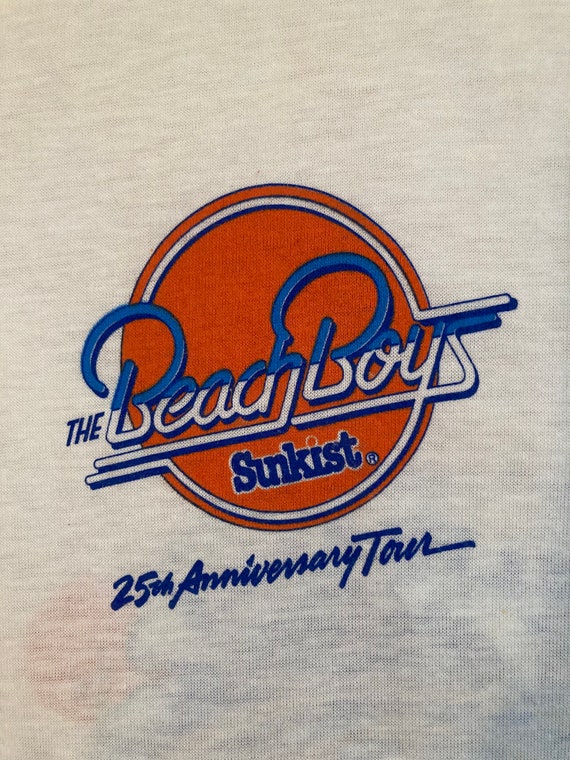 Original BEACH BOYS 25th Aniversary Tour vintage … - image 3