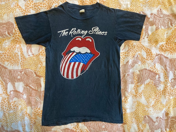 Original ROLLING STONES 1981 Tour Vintage T SHIRT - Etsy