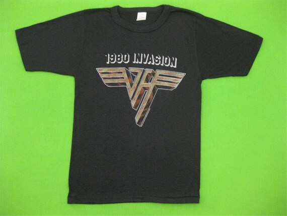 Original VAN HALEN vintage 1980 tour TSHIRT mint … - image 2