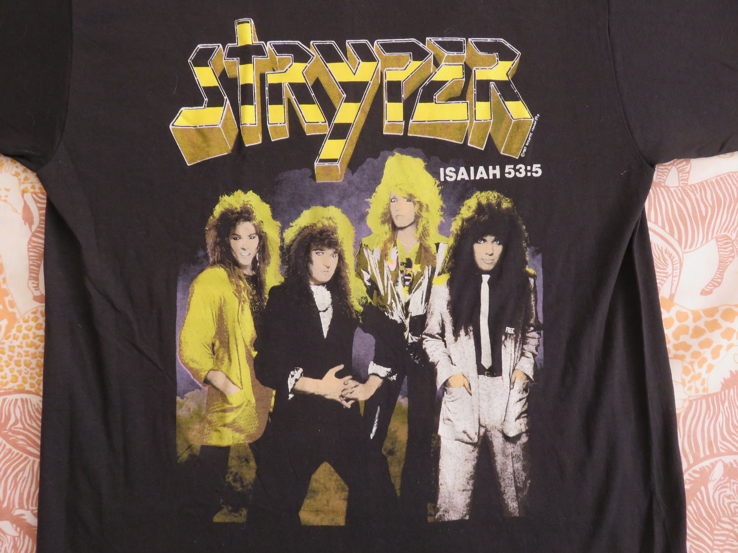 Vintage stryper t shirt Clearance