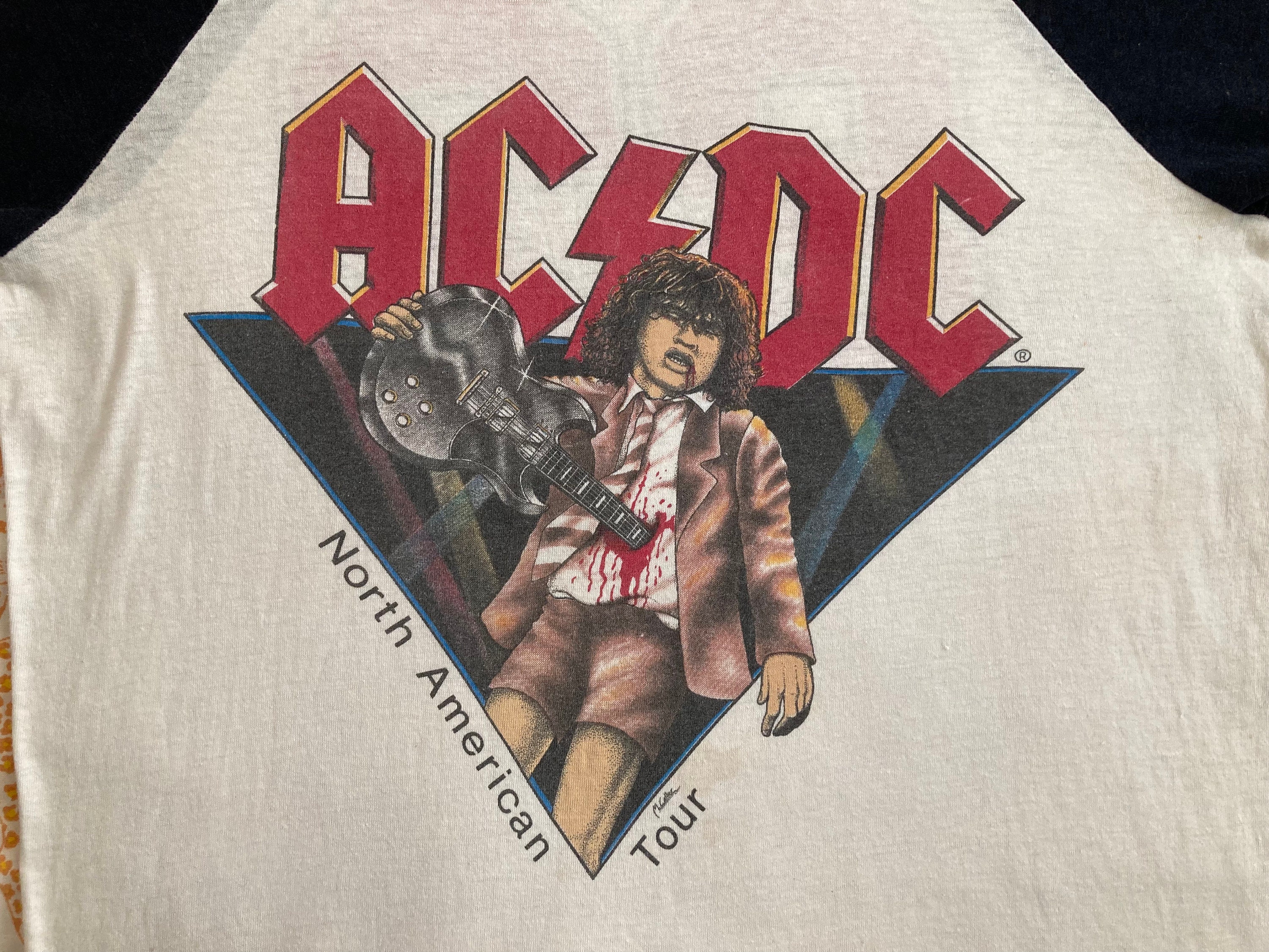 AC/DC 1982 Tour Shirt