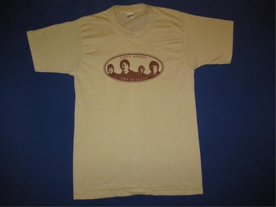 ヴィンテージ THE BEATLES 80年代 Tシャツ 新品 - Etsy 日本