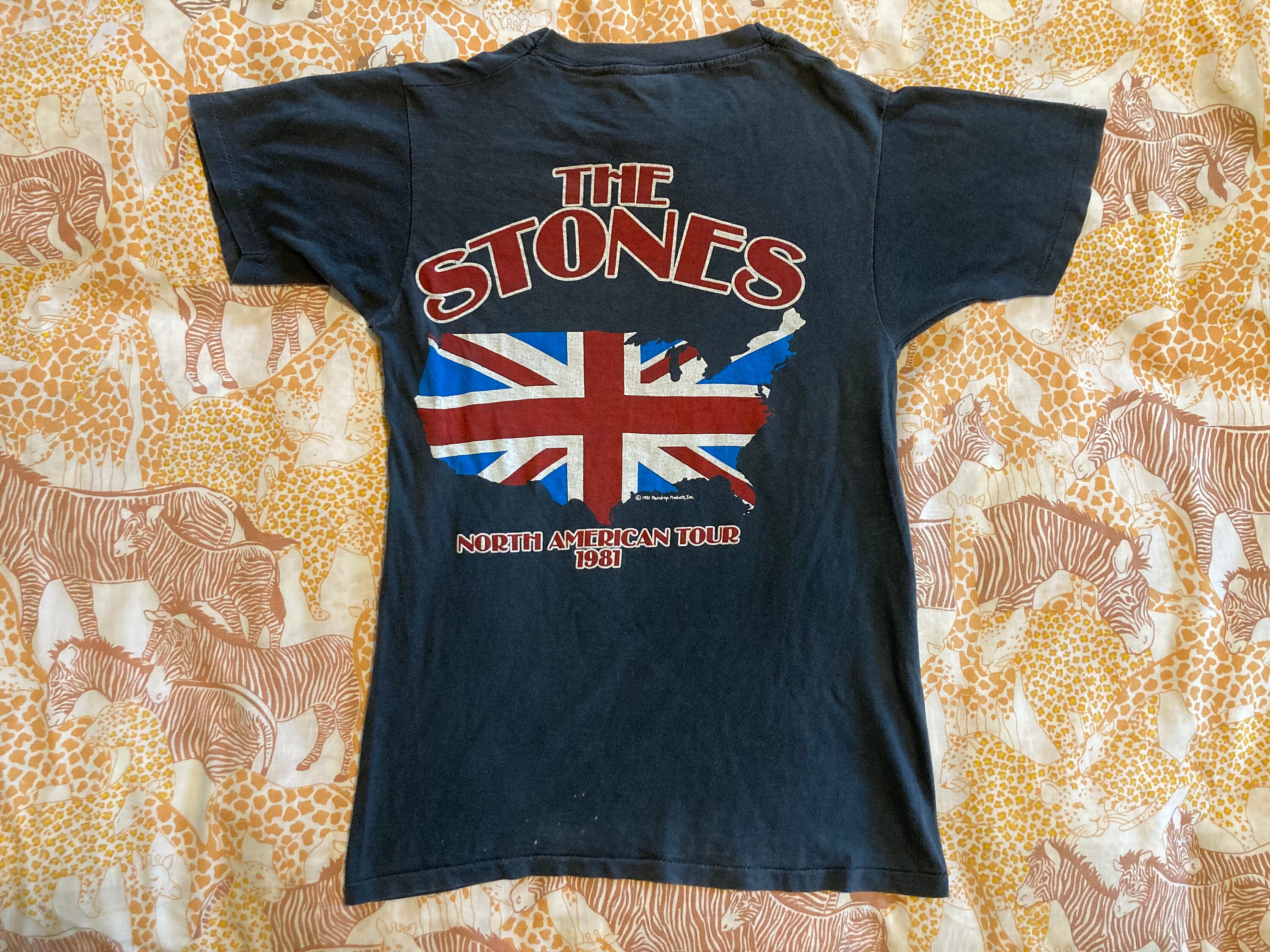 Original ROLLING STONES 1981 Tour Vintage T SHIRT - Etsy