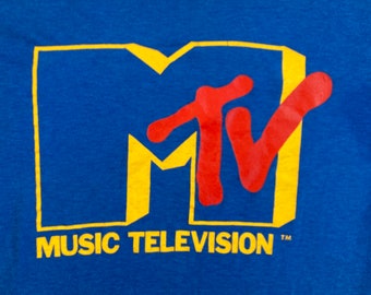 Original 80s MTV vintage T SHIRT