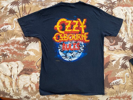 ozzy osbourne 1982 tour shirt