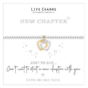 Just To Say New chapter two hearts charm bracelet