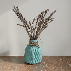 Mini vaso verde menta 8 x 10 cm