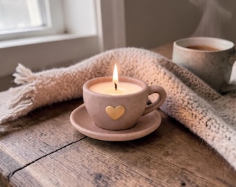 Handmade Coffee Cup Candle