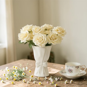 Scandinavian Coquette Vase - 20cm