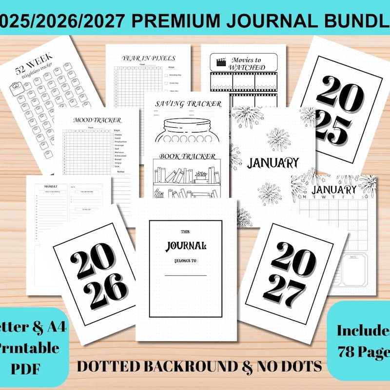 Bullet Journal 2026 - Etsy