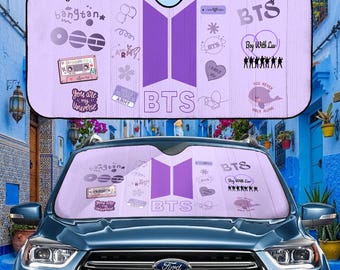 BTS Boy Band Sun Shade, Bangtan Boys Kpop Sunshade, Arirang Army