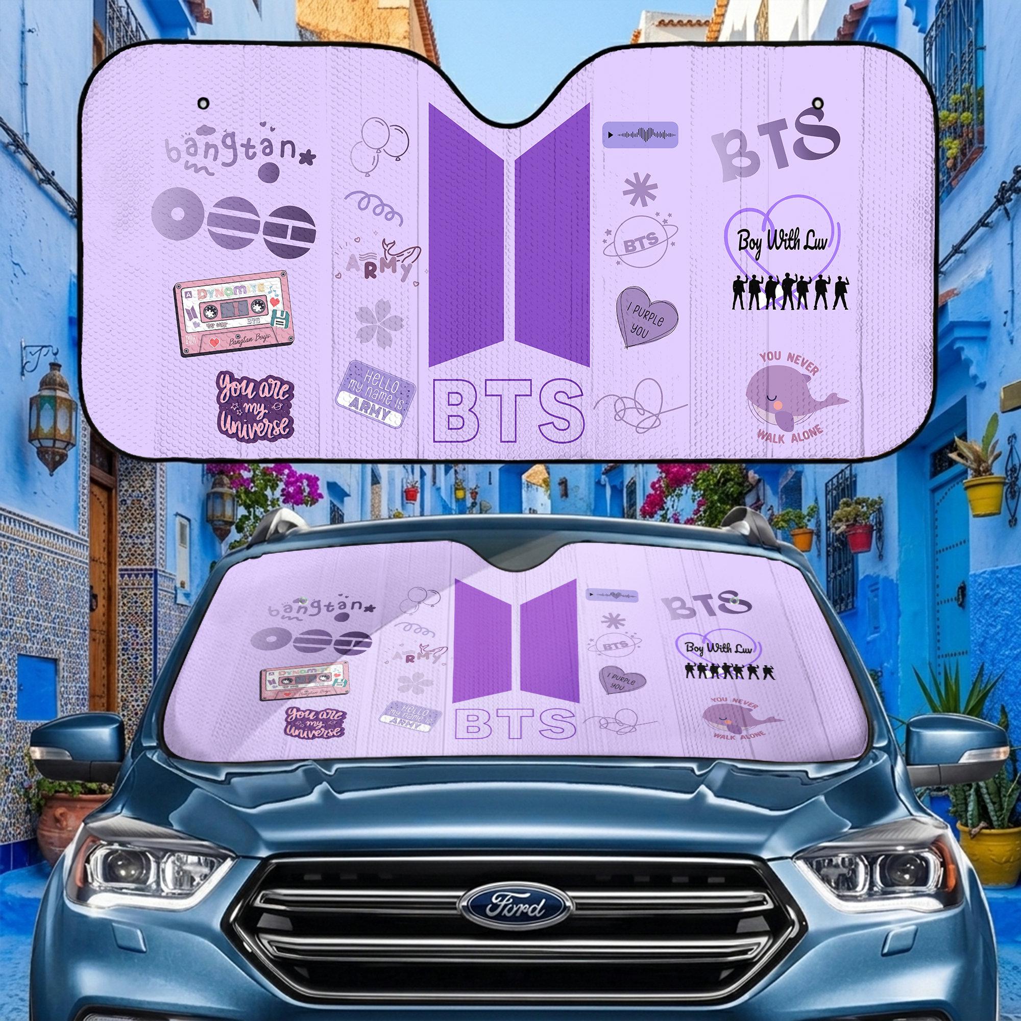 BTS Boy Band Sun Shade, Bangtan Boys Kpop Sunshade, Arirang Army
