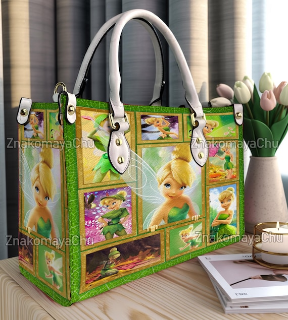 Tinker Bell Leather Handbag, Tinker Bell Shoulder Bag