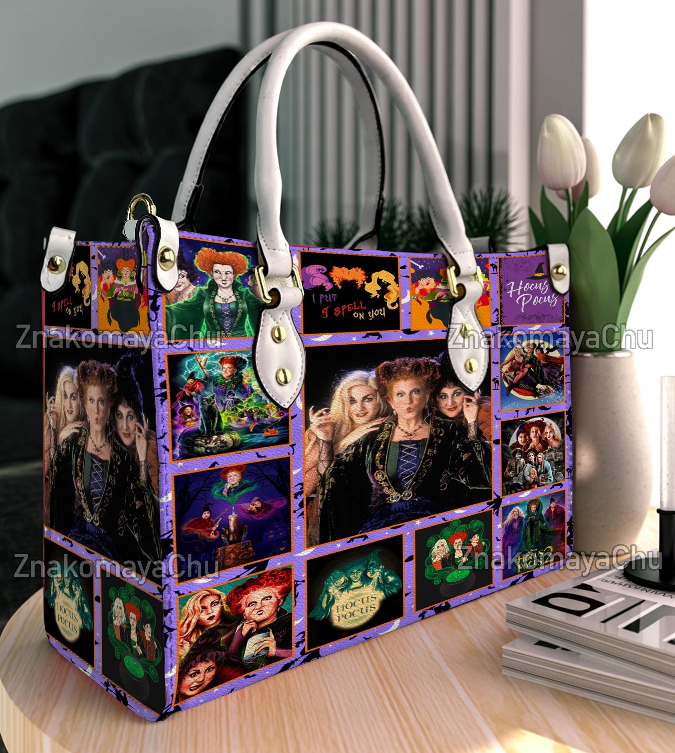 Hocus Pocus Leather Handbag, Hocus Pocus Shoulder Bag