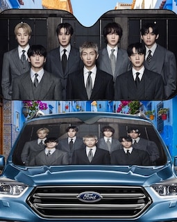 BTS Boy Band Sun Shade, Bangtan Boys Kpop Sunshade, Arirang Army
