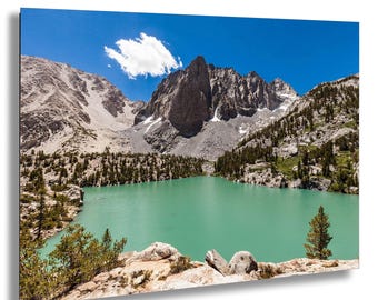 Temple Crag Photo Print: Sierra Nevada Alpine Lake Landscape