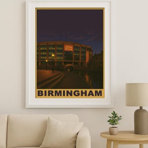 Birmingham&#39;s Utilita Arena, Music venue, poster, print, art print, The Beatles, A3, Music, venue, gig, gigs, concert,