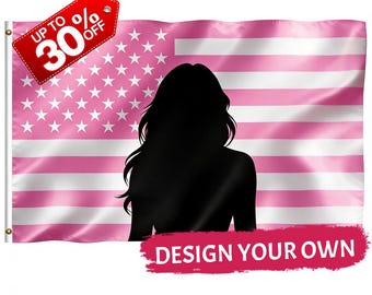 Customized American flag tapestries | Personalized photo flags and banners | Customized portraits | Flag displays | Home decorations