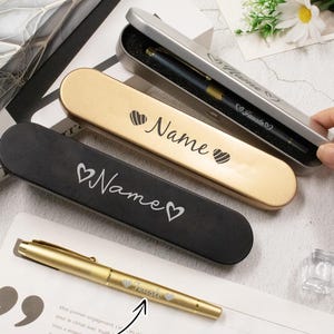 Personalized Metal Pen Set: Custom Engraved Ballpoint Pen