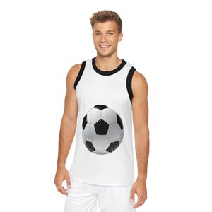 Unisex Basketball Jersey with Sporty Design, Athletic Wear, Game Day Jersey, Gym Apparel, Summer Sports Outfits