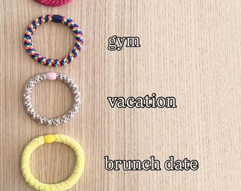 oprah bracelet hair ties