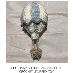 Customizable Crochet Hot Air Balloon
