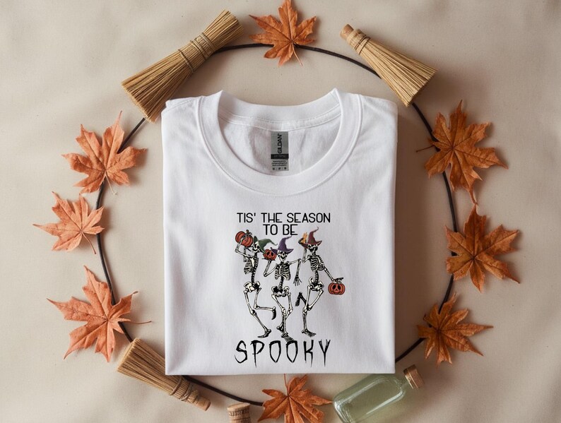 Tis the Season to Be Spooky Halloween DTF Transfer - Ready to Press ...