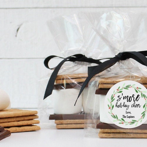 24 S'mores Holiday Gift Kits S'more Holiday Cheer - Etsy