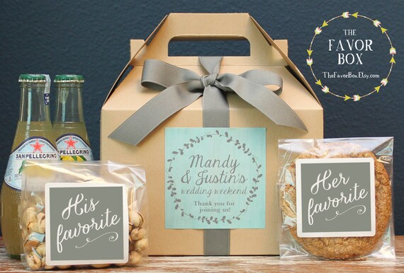 wedding welcome gifts for out of town guests