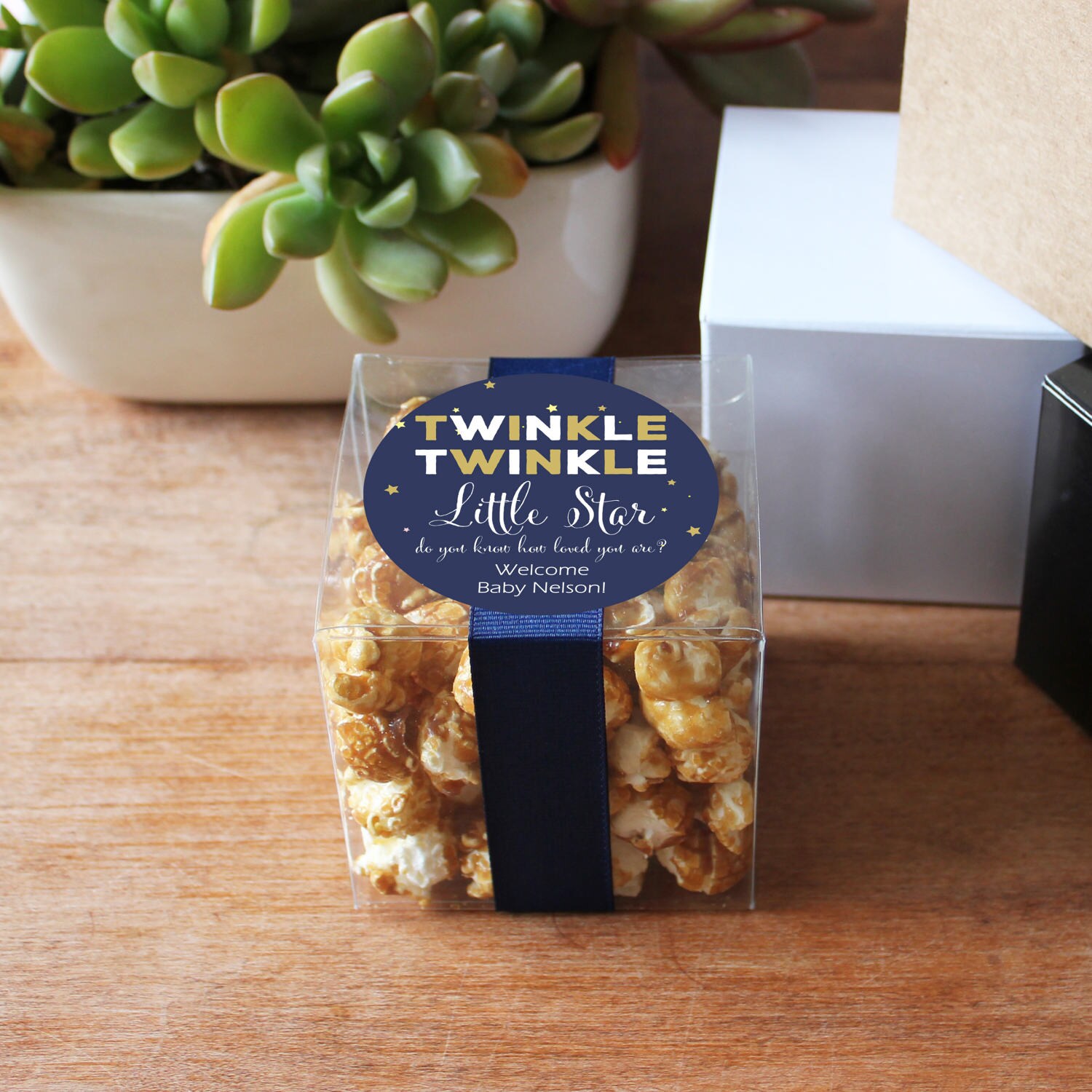 Twinkle Twinkle Little Star Baby Shower Favor Boxes Twinkle Etsy