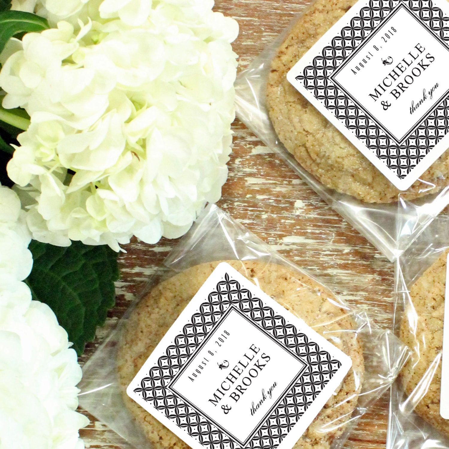 24 Personalized Candy Bags Cookie Bags Metro Design ANY Etsy