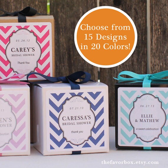 Items similar to 96 3 X 3 Favor Boxes // Gift Box // Wedding Favor