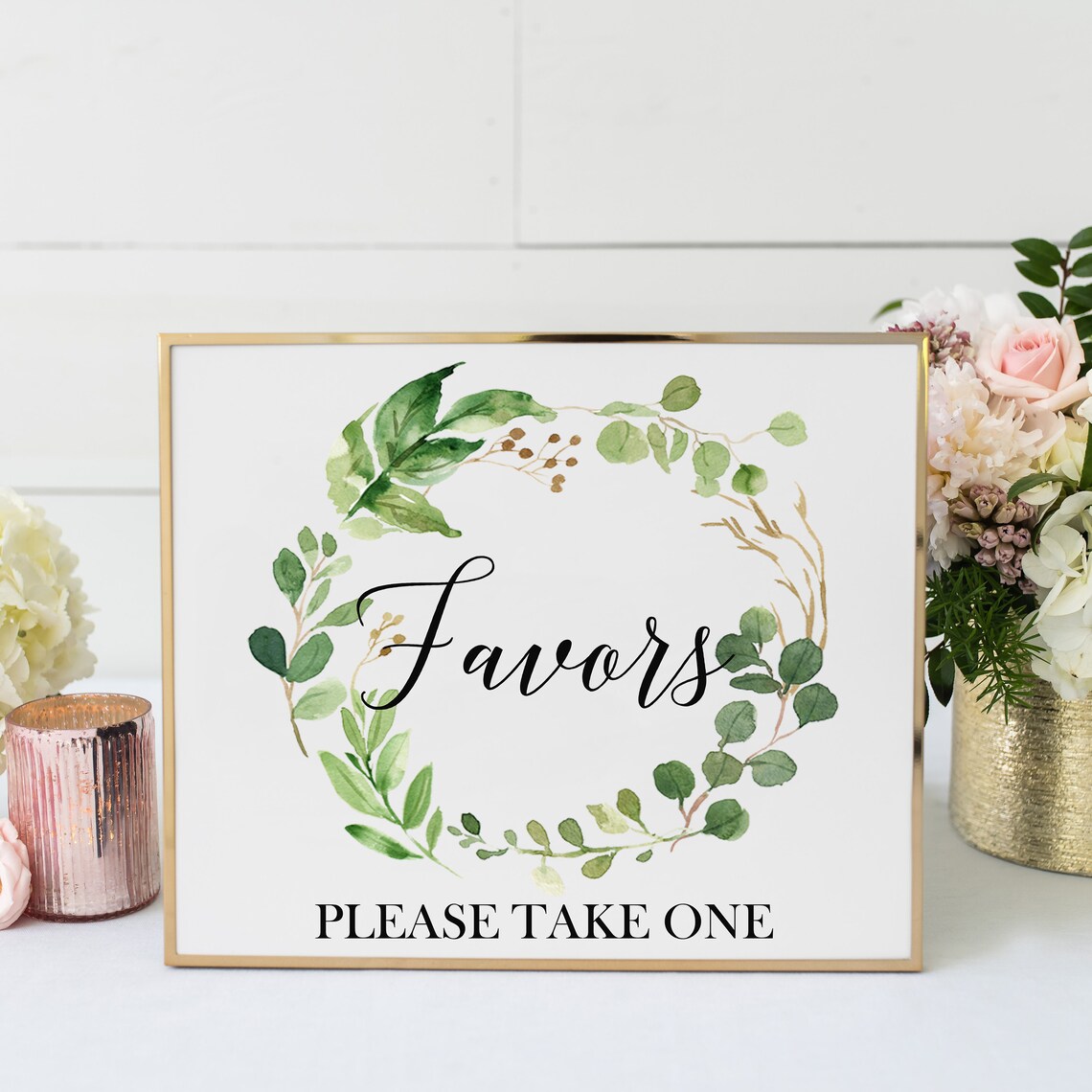 Favors Please Take One Sign Digital Download ONLY - Etsy