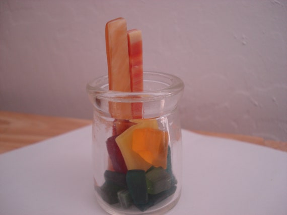 Desktop Zen Moment Frosted Beach Sea Glass Vintage Glass Etsy