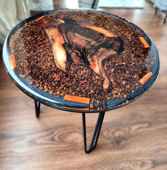 【Reいみず】Natural Signature Coffee been Table Wooden & Solid Wood Coffee Table | Natural Signature