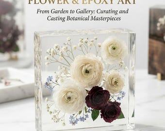 Petals & Polymers: A Professional Guide to High-End Resin Art - Resin Table Tutorial and Flower Preservation
