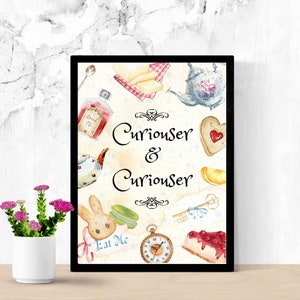 Curiouser & Curiouser Premium Matte Poster