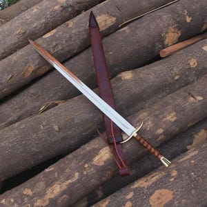 Spada vichinga forgiata a mano / Spada fantasy fatta a mano / Replica storica
