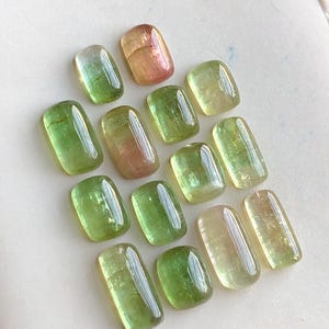 27.50 CT’s Tourmaline cabochons lot