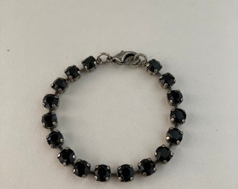 Baby Black Crystal bracelet