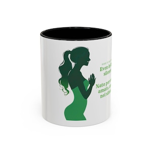 Inspirational Accent Coffee Mug: Motivational Gift for Coffee Lovers