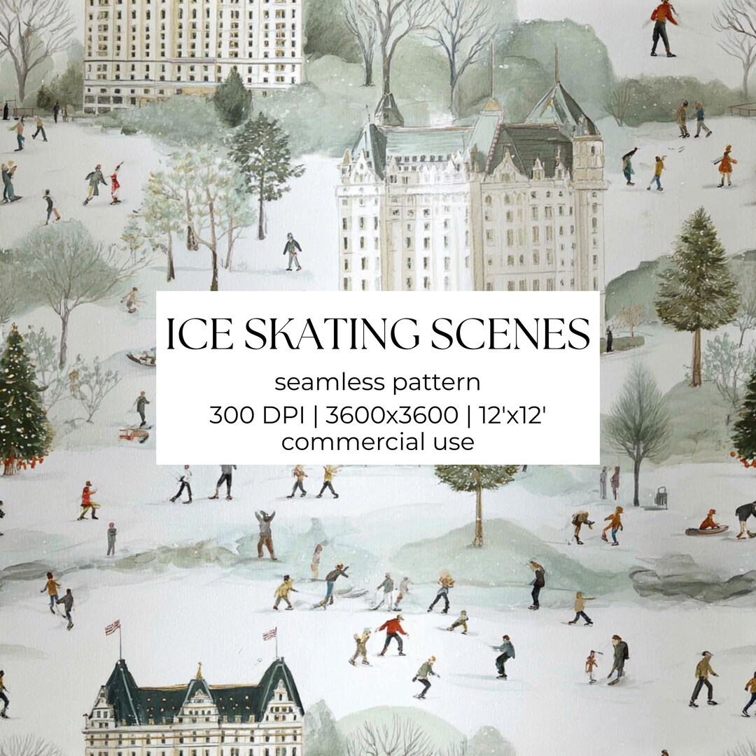 Freestyle Patterns Ice Rink This item is unavailable - Etsy