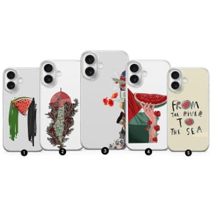 Palestinian Flag Keffiyeh Phone Case: Palestine Art Cover