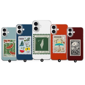 Palestinian Flag Keffiyeh Phone Case: Palestine Art, iPhone & Samsung