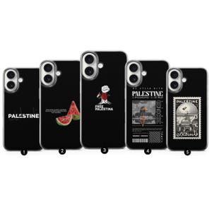 Palestinian Flag Keffiyeh Phone Case: Palestine Art, iPhone & Samsung