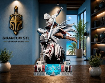 Crusader Showdown Diorama STL | Resin & FDM Compatible | Digital Download