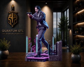 Master Assassin Sculpture STL | Resin & FDM Compatible | Digital Download