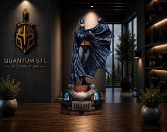 Skulptur av veteranskuggväktare i STL-format | Ostödd och förseparerad modell | Digital nedladdning