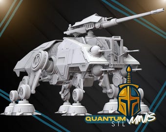 Star Wars Clone Wars Republik AT-TE Panzer STL - 1:48 Scale Legion 3D Miniatur